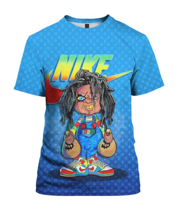 Child'S Play Chucky Nike T-Shirt