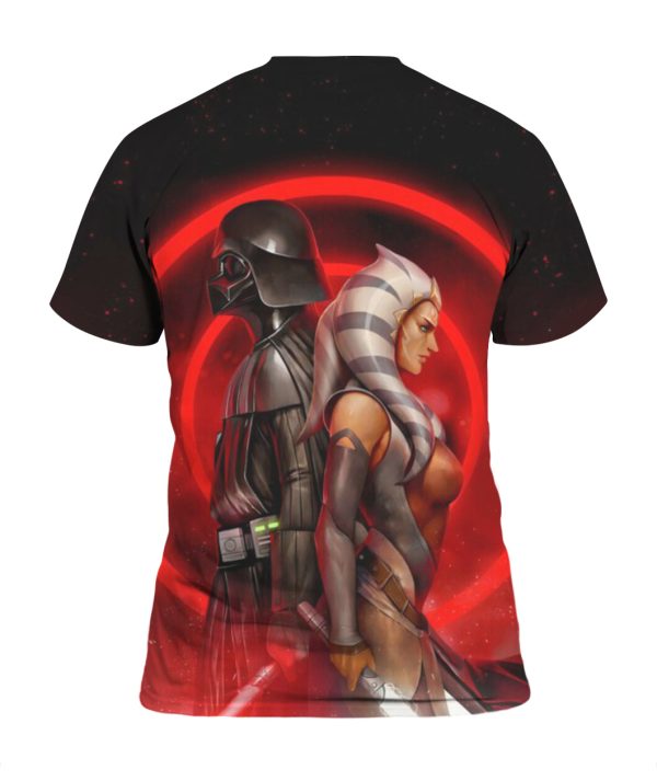 Ahsoka Tano Darth Vader Star Wars Marvel Comics T-Shirt