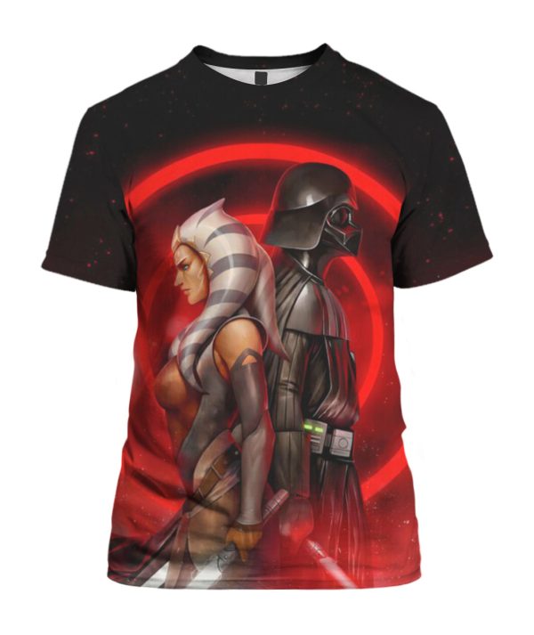 Ahsoka Tano Darth Vader Star Wars Marvel Comics T-Shirt