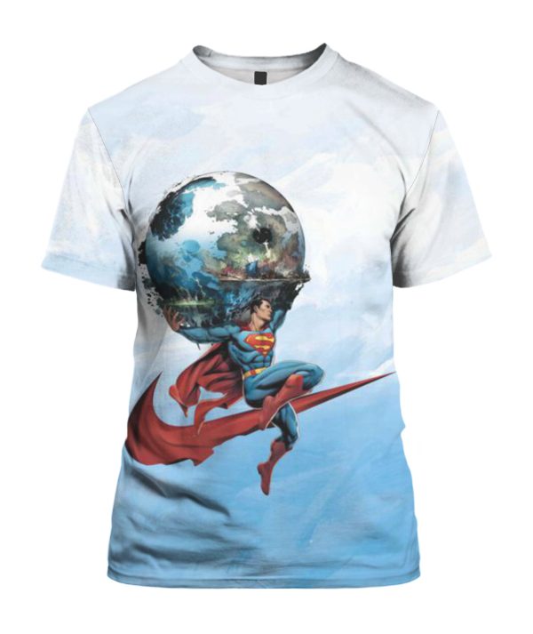 DC-007 DC Comics Superman Super Power Nike T-Shirt