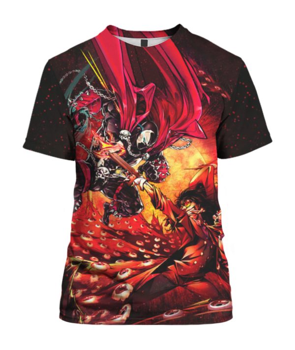 Spawn Alucard Hellsing Marvel T-Shirt