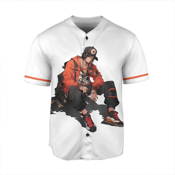 One piece Portgas D. Ace in Street style Jersey Shirt