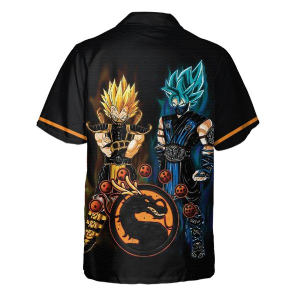 Anime Dragon Ball Son Goku And Vegeta Hawaiian Shirt