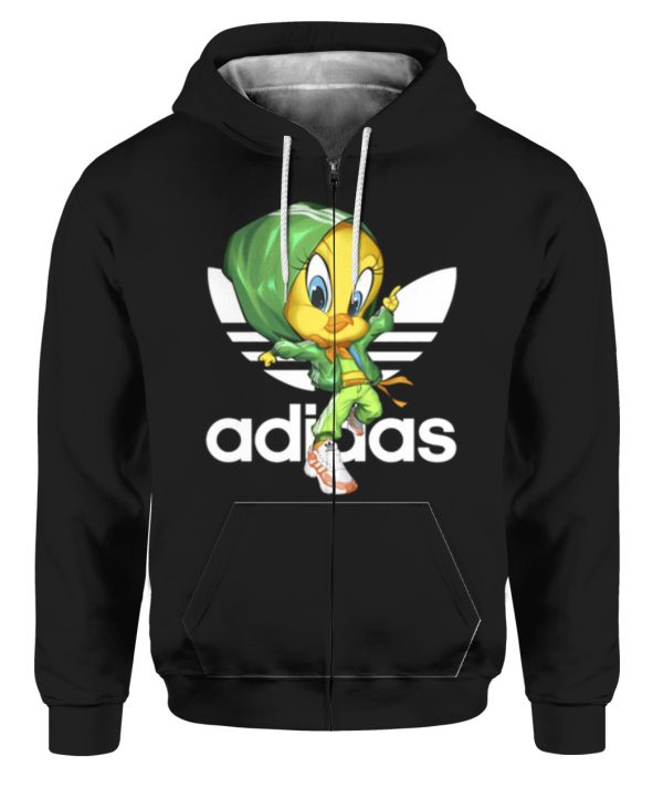 Tweety Bird x Adidas Zip Hoodie