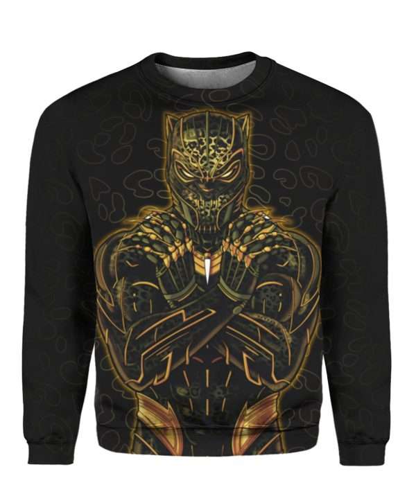Erik Killmonger Black Panther Marvel Comics Crewneck Sweatshirt